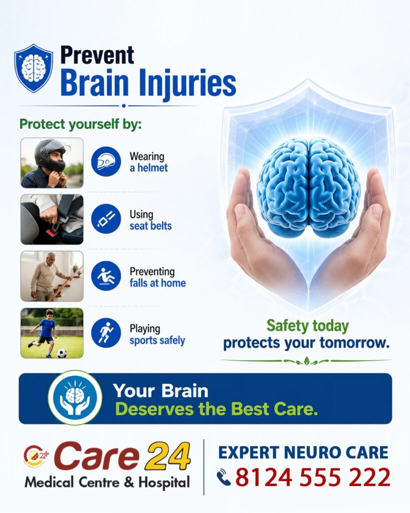 Brain injury prevention tips for helmet and road safety