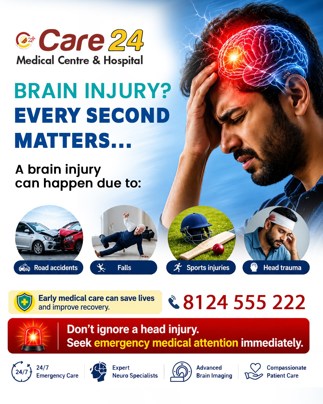 Brain Injury Treatment in Erode | Emergency Neuro Care